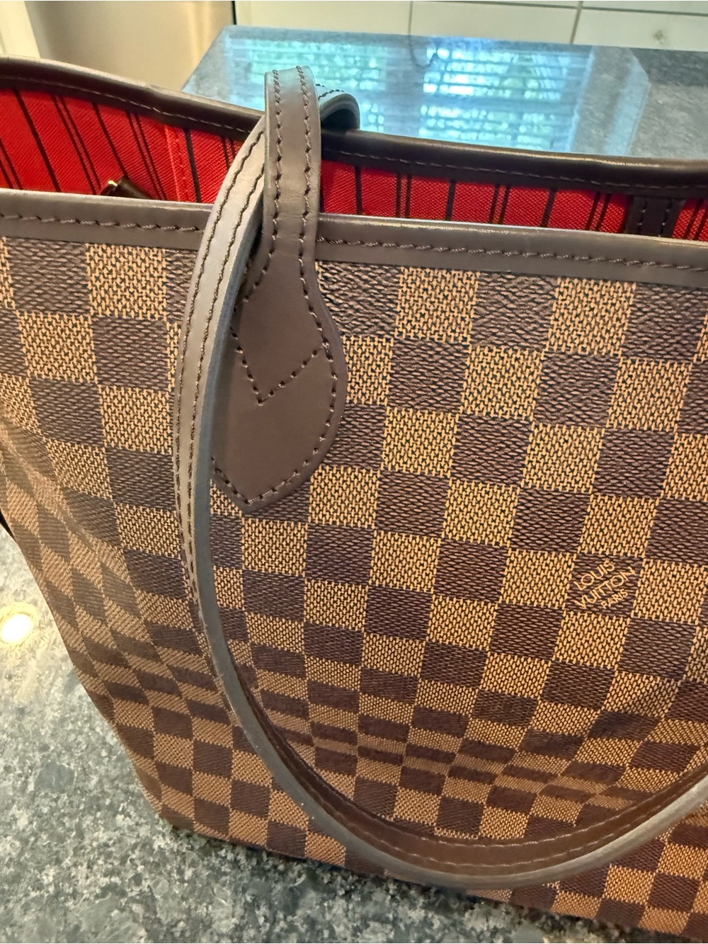 Louis Vuitton Neverfull MM Ebene - Picture 10 of 14